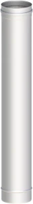 komínový díl - trubka 1m - DN 150mm (síla plechu 0,6mm)