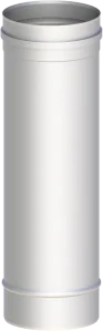 komínový díl - trubka 0,5m - DN 150mm (síla plechu 0,6mm)